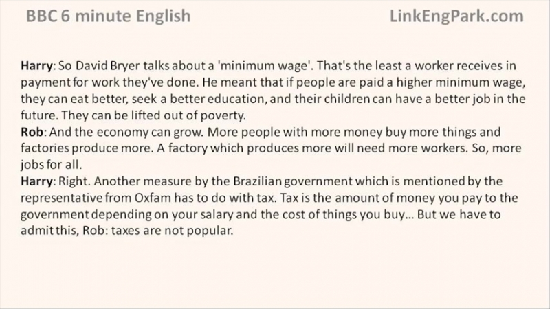 BBC 6 minute English Poverty in a rich world (transcript