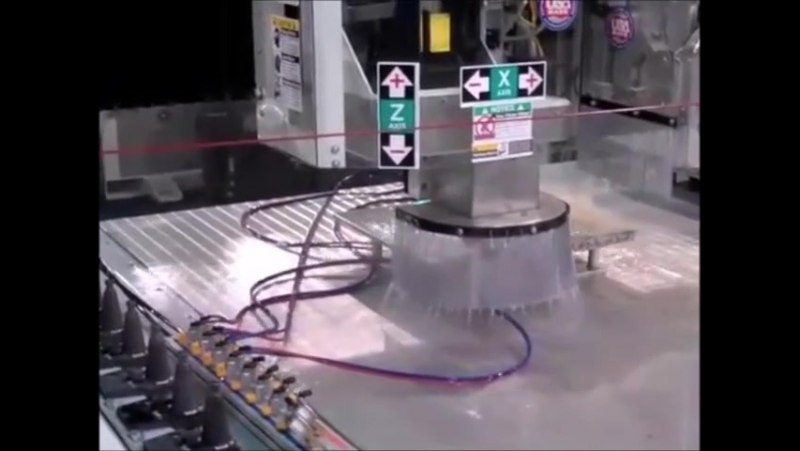 Tecno Abrasivi Mfg 4, Turin city, Italy. Oscillating on the Northwood Fab Center with ITALY Diamond, CNCs