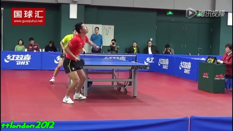 Zhang Jike vs Xu Xin Chinese Trials
