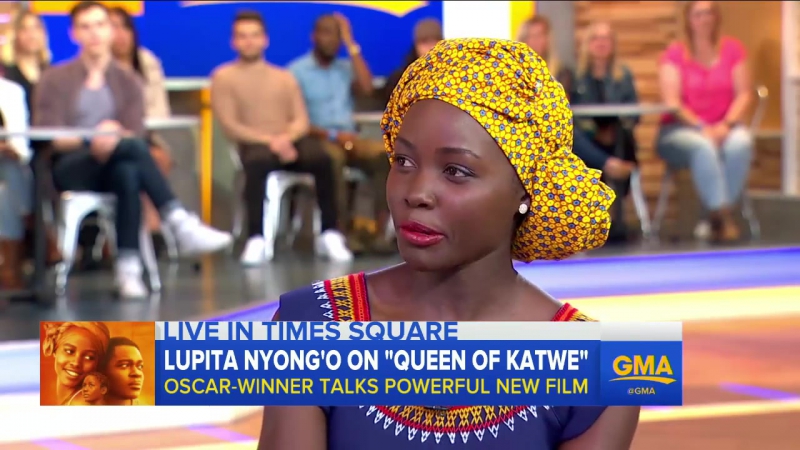 Люпита Нионго на шоу Good Morning America , 26 сентября