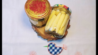 Маринованные початки кукурузы на зиму
