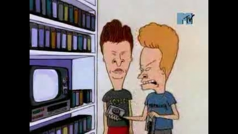 Beavis And Butt Head cleaning