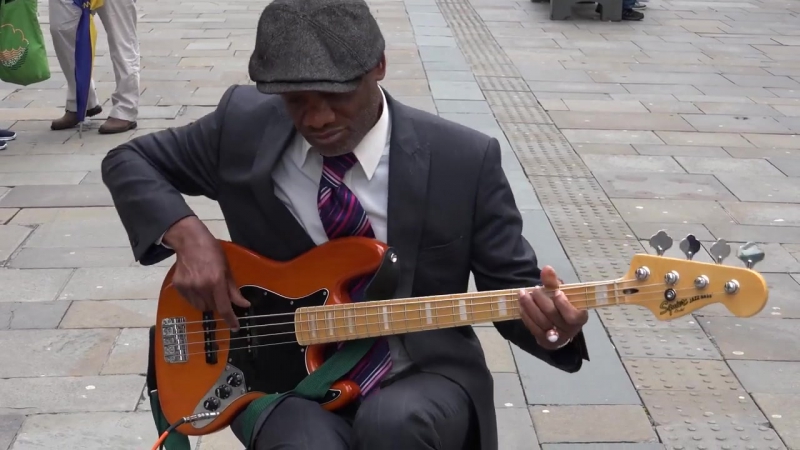 OJAY the Hendrix of the Bass filmed by Michael