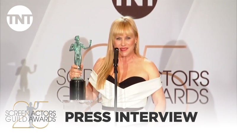 Patricia Arquette: Press Interview, 25th Annual SAG Awards,