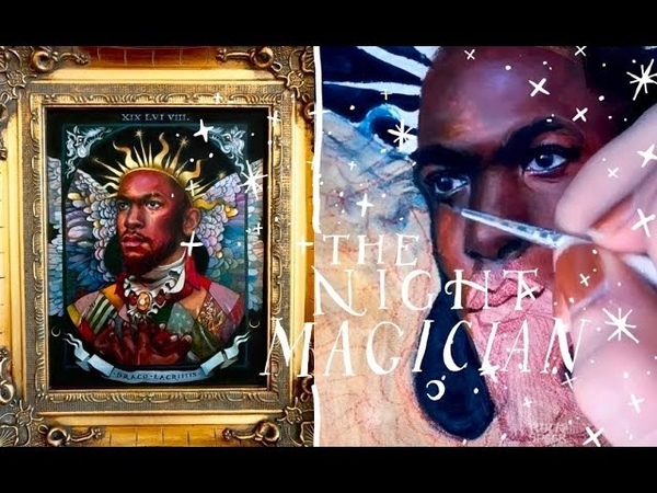 OIL PAINTING TIMELAPSE The Night Magician Ruth