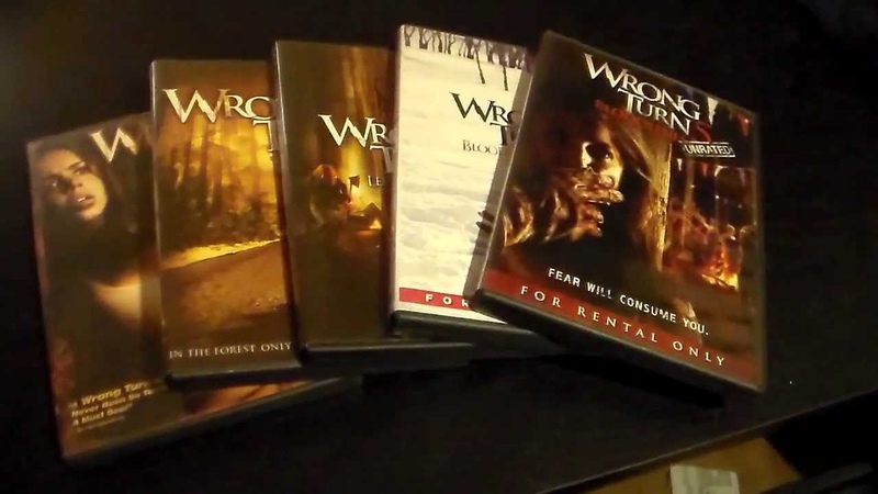 My Horror Collection The Wrong Turn Movie Series (