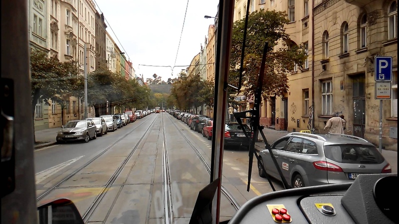 Prague tram line 6 ( Sporilov Smichovske