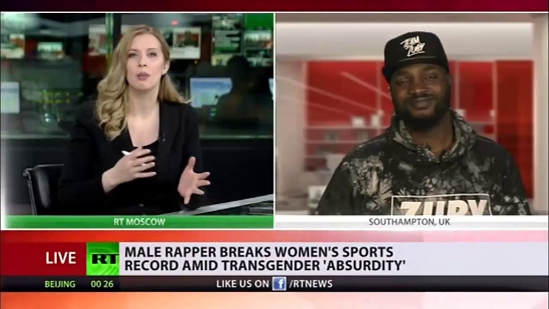 Rapper Zuby Identifies as Female to Break Womens Weightlifting to Prove a