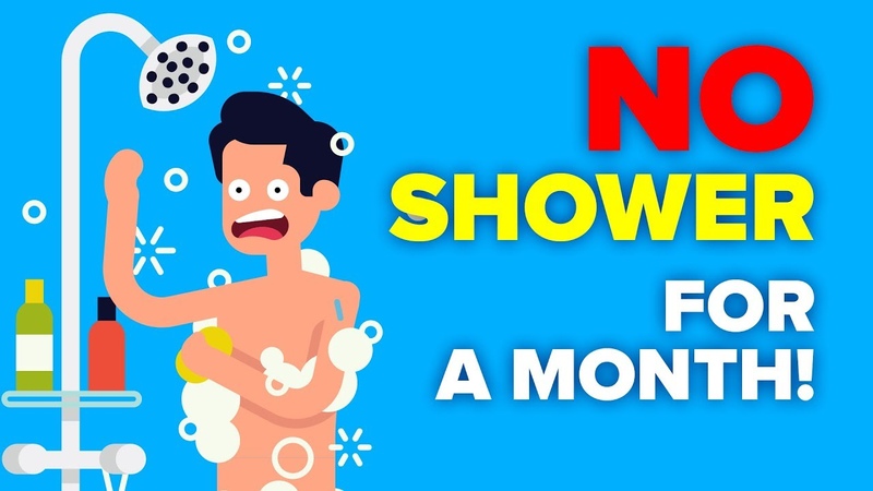 I Didnt Shower For a Month and This Is What Happened