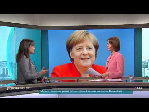 Julia Reuschenbach zur Sommer Pressekonferenz von Angela Merkel