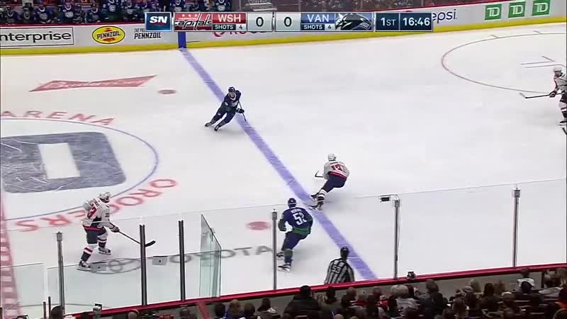 Washington Capitals vs. Vancouver Canucks, Oct. 25,