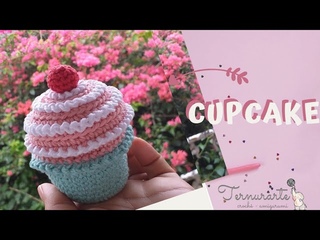 Amigurumi - Cupcake em crochê