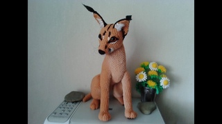 Кот Каракал, ч.2. The Cat of the Caracal, р.2. Amigurumi. Crochet.  Амигуруми. Игрушки крючком.