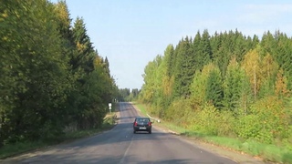 Новый асфальт на автодороге Лысьва -  Кормовище   г.