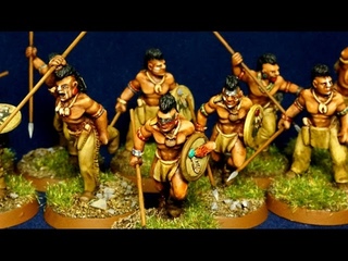 Painting Native American Miniatures - Saga Skraelings
