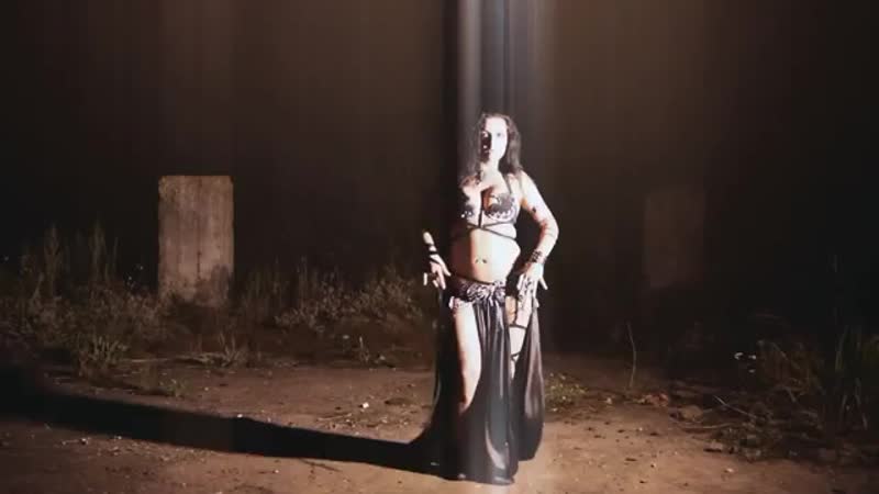 Diana Bastet Metal Belly Dance. Arch Enemy Time Is Black