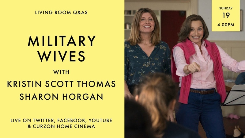 LIVING ROOM QAs: Military Wives with Kristin Scott Thomas and Sharon