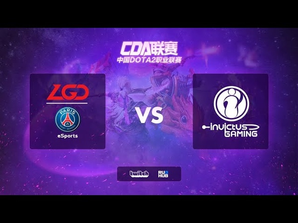 vs IG, Chinese DOTA2 Professional Association, bo3, game 2 Adekvat