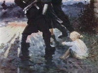 виктор брегеда when time stood still художник. открытие выставки диалог пухачев. виктор брегеда. живопись бегство труса. сергей пухачев искусствовед.