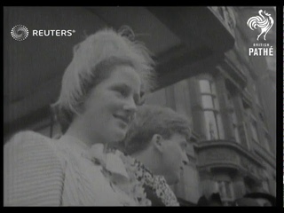 SHOWBIZ: Violinist Yehudi Menuhin marries (1938)