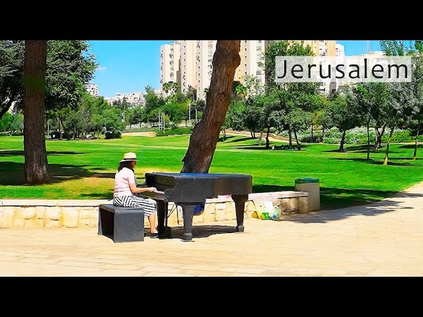 BEAUTIFUL JERUSALEM. Relaxing Walk Through Refreshing