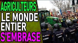 LE MONDE AGRICOLE S’EMBRASE #Agriculture  #Agriculteur #politique
