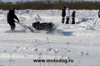 Зимние гонки на мотобуксировщиках (март 2013г)