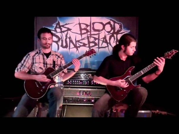 As Blood Runs Black Divided Guitar