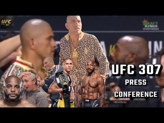 Alex Pereira UFC 307 FIGHT WEEK - Press Conference