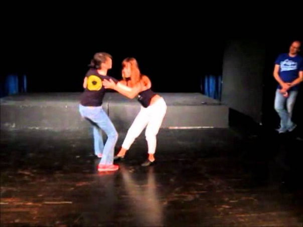 Brazilian Zouk demo by Jean Goh and Wendy Yee of Two Left