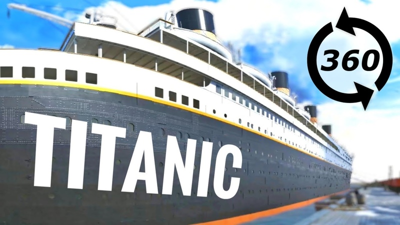 360 VR Experience Inside TITANIC Virtual Reality Tour Tour Honor Glory,