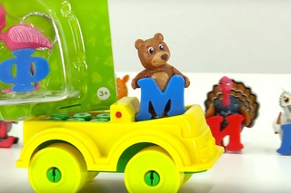 Развивающие игрушки БУКВАРЯТА. Магнитные буквы. Видео для детей