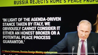 Rusko odmítá “falešnou“ nabídku Říma na zprostředkování miru. Putin: “Pseudo-mírotvorci, zastavte...