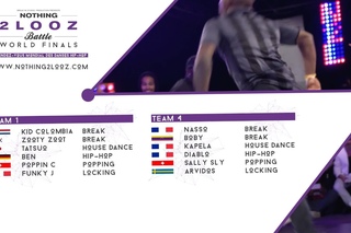 NOTHING2LOOZ WORLD FINALS 2017 - Team 1 VS Team 4 - Final