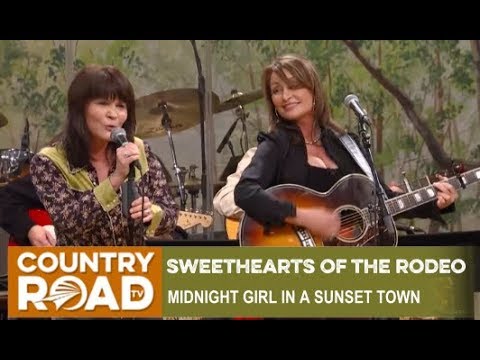 Sweethearts of the Rodeo sing Midnight Girl in a Sunset Town on Countrys Family