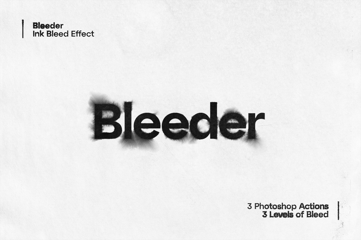 Bleeder - Ink Bleed Effect