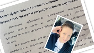 Тема: Аудит эффективности использования бюджетных средств и гос.имущества/ 12:46
