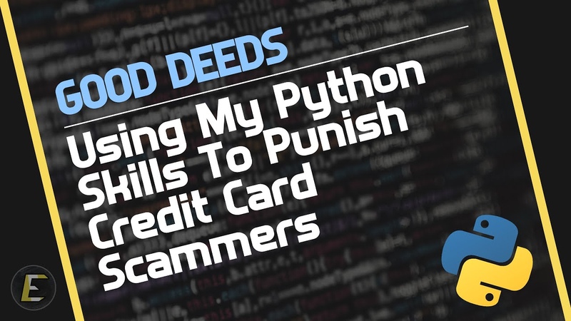 Using My Python Skills To Punish Credit Card