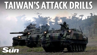 Taiwan 'prepares for an attack from China' with combined combat drills