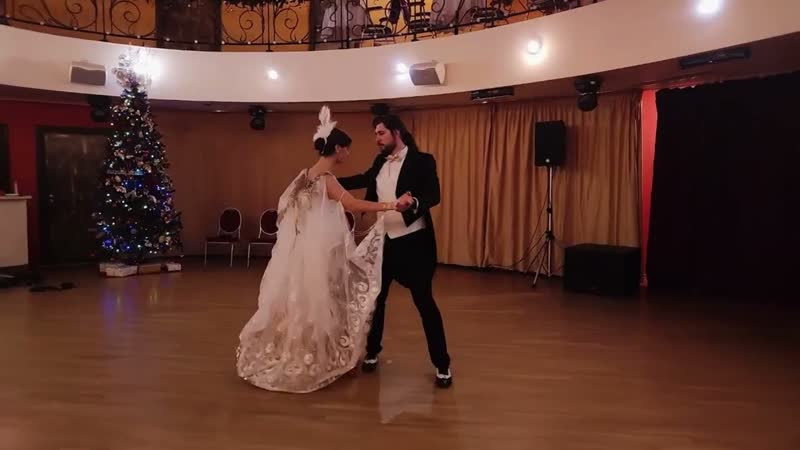 Dangerous Woman Sofia Makulova and Pavel Kalenov Cross step waltz ( X