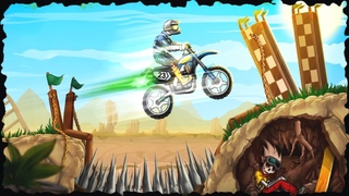 Bike Rivals Great Canyon Full Gameplay All Levels