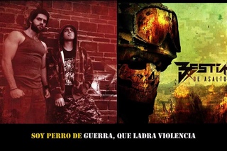 Bestias De Asalto - M-60  -  With Lyrics Con letra