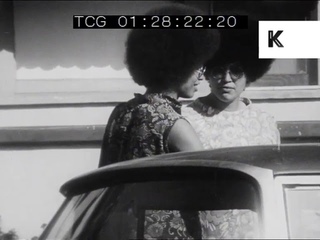 Angela Davis, Street Scenes, African American, 1970 Los Angeles
