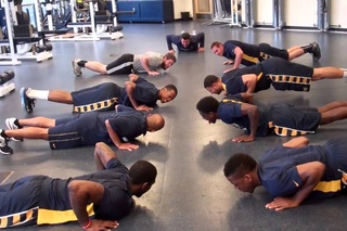 QU Hoops Bring Sally Hoops Pushup Challenge