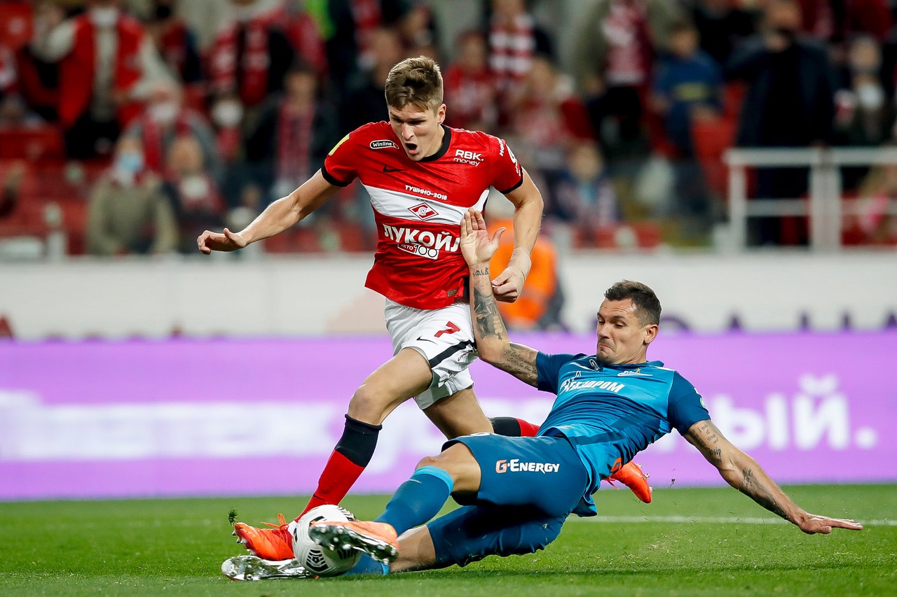 Спартак - Зенит, 1:1. Александр Соболев