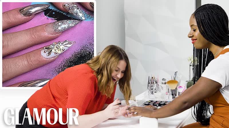 Working As a 3 D Nail Artist for a Day, Temp Jobs,
