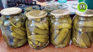 Рецепт САМЫХ ХРУСТЯЩИХ и вкусных огурчиковна зиму: БЕЗ УКСУСА, без стерилизации и без сахара!
