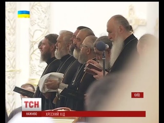 У Киво-Печерській лаврі близько ста тисяч прочан відбули службу