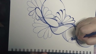 Floral motion doodle
