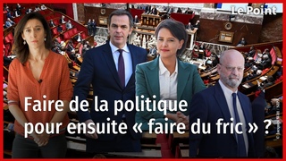 Faire de la politique pour ensuite  faire du fric   Une ide dltre...